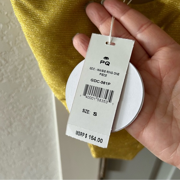 NWT Pilyq Gold Coast Maisie Ring One Piece Swimsuit - Picture 4 of 6